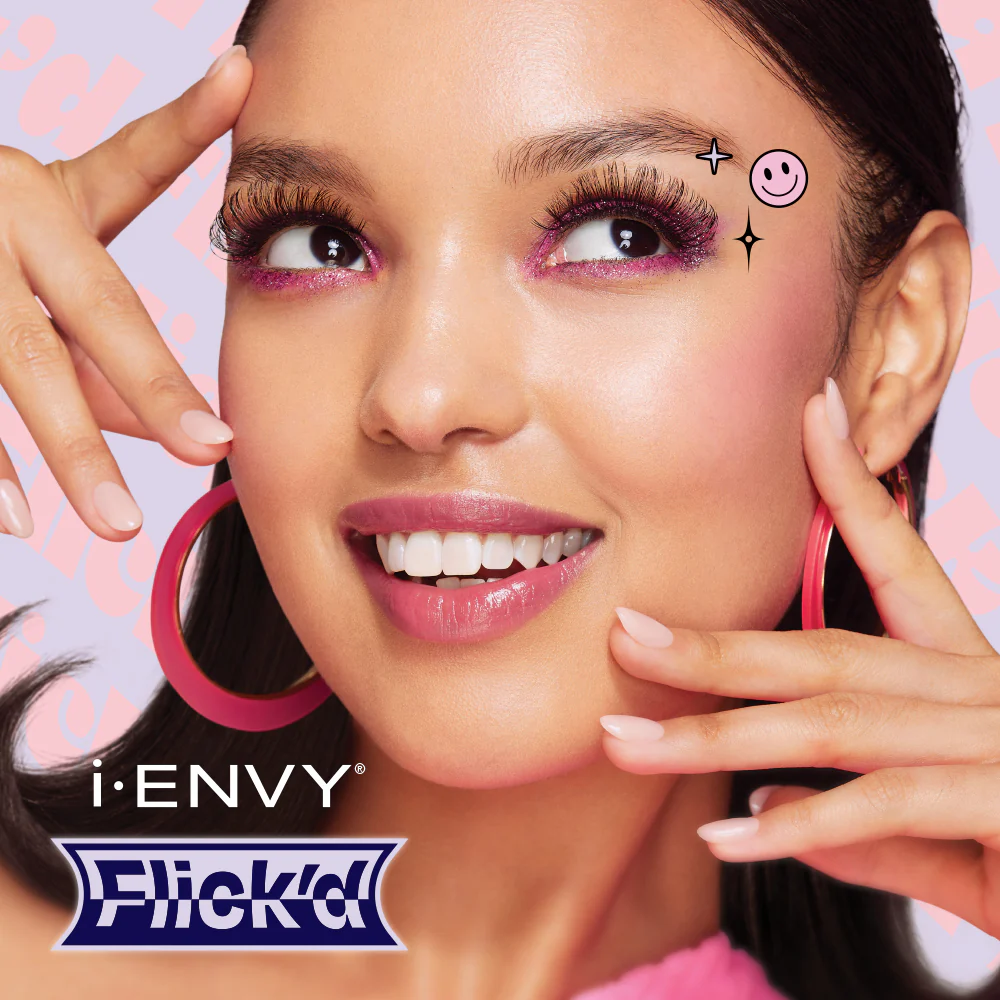 I-ENVY 3D Flick'd Strip Lashes - LD Curl - Image 9