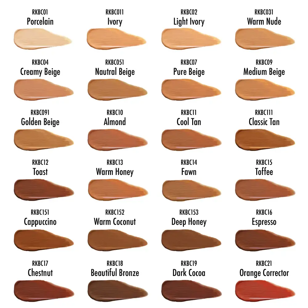 Ruby Kisses 4-In-1 Full Coverage Concealer with Brush Tip - Image 118