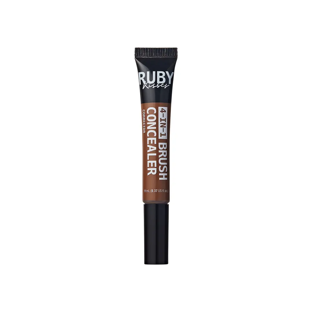 Ruby Kisses 4-In-1 Full Coverage Concealer with Brush Tip - Image 150