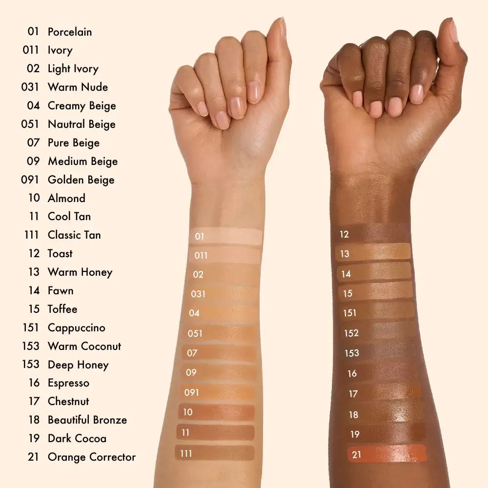 Ruby Kisses 4-In-1 Full Coverage Concealer with Brush Tip - Image 76
