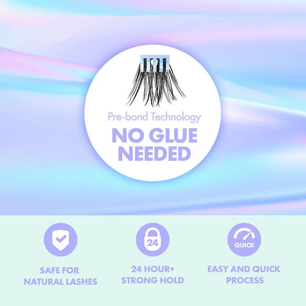 I-ENVY Press & Go Press-On Pre-Glued Lash Clusters - Every Day - Image 24