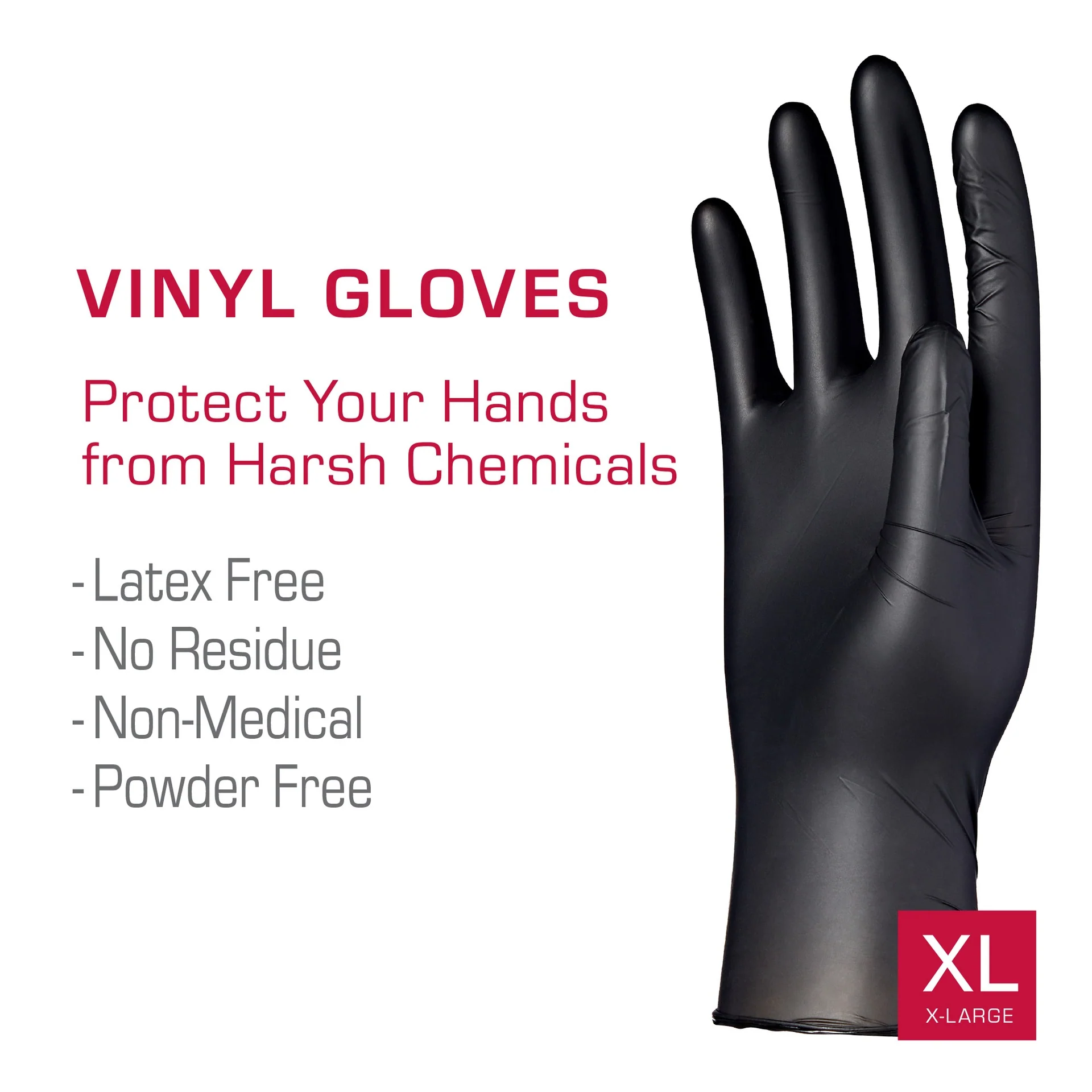 RED by KISS Vinyl Gloves (8pcs) - Image 20